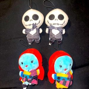 Nightmare Before Christmas Plush Ornaments